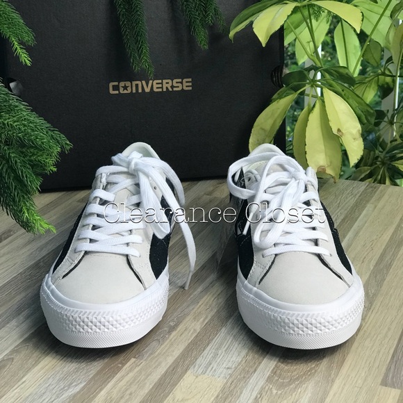 NWT Converse One Star PRO OX Suede B/W W AUTHENTIC - Picture 3 of 8